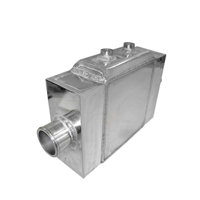 Liquid Water to Air Intercooler 20"x10"x4.5", 4.5" Core: 10"x9.5"x4.5", 3" Air Inlet & Outlet Liquid Water to Air Intercooler 20"x10"x4.5", 4.5" Core: 10"x9.5"x4.5", 3" Air Inlet & Outlet