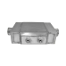 Liquid Water to Air Intercooler 20"x10"x4.5", 4.5" Core: 10"x9.5"x4.5", 3" Air Inlet & Outlet Liquid Water to Air Intercooler 20"x10"x4.5", 4.5" Core: 10"x9.5"x4.5", 3" Air Inlet & Outlet