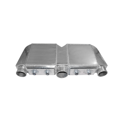 Liquid Water to Air Intercooler 29"x13"x4.5", 4.5"Dual Core: 10"x9"x4.5" Liquid Water to Air Intercooler 29"x13"x4.5", 4.5"Dual Core: 10"x9"x4.5"