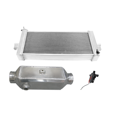 Heat Exchanger Liquid Water to Air Intercooler Pump Kit