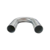 1.75" OD Universal Aluminum Pipe 180 Degree U-Bend, 1.65mm Thick Tube, 15" in Length