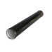 2.5" Straight Aluminum Pipe, Powder Coated, Mandrel Bent, 2.0mm Thick Tube, 18" Length