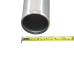 3.25" Straight Aluminum Pipe, 3.0mm Thick Tube, 21.5" in Length