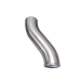 3.5" OD Air Intake S shape Aluminum Pipe, Mandrel Bent Polished, 3mm Thick Tube, 16" Length
