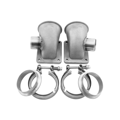 3" Vband 90 Deg T4 Turbo SS Cast Elbow Adapter Flange WG Tube Welded 3" Vband 90 Deg T4 Turbo SS Cast Elbow Adapter Flange WG Tube Welded