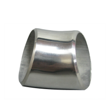 1.75" O.D. Extruded 304 Stainless Steel Elbow 45 Degree Pipe Tube  , 3mm (11 Gauge) Thick
