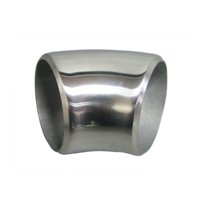 2" O.D. Extruded 304 Stainless Steel Elbow 45 Degree Pipe Tube, 3mm (11 Gauge) Thick