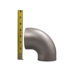 3.5"-3" O.D. Cast 304 Stainless Steel 90 Degree Reducer Elbow Pipe Tube