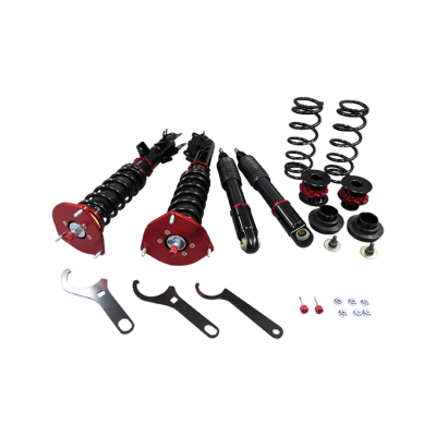 CoilOvers Shock Suspension For 98-00 Volvo S70 Spring Rate:Front 5kg/Rear 4kg