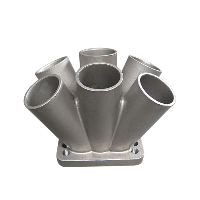 Cast Stainless Steel 6-1 Turbo Header Manifold Merge Collector T3 T4 Cast Stainless Steel 6-1 Turbo Header Manifold Merge Collector T3 T4