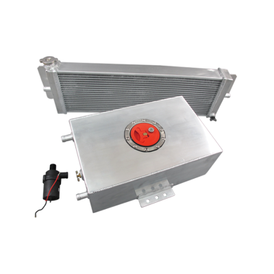 Universal Ice Box Tank Radiator Turbo or Supercharger Heat Exchange System Kit