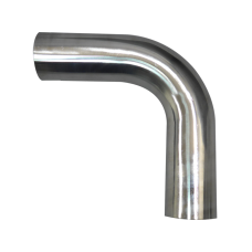 Pack of 2 MAGQOO 3 OD exhaust pipe 45 degrees T-304 Stainless Steel Exhaust Piping Tubing Tube Pipe 2 Feet 