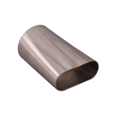 3" Round Oval 304 Stainless Steel Adapter Coverter Pipe Tube Tubing 16 Gauge