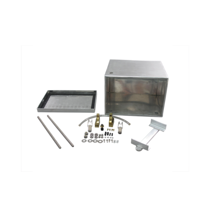 Aluminum Relocation Battery Box Kit, 12" x 8.5" x 10.5"