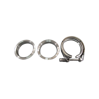 2.25" Self Aligning V-Band Vband Clamp Flange Male/Female Kit Exhaust Stainless