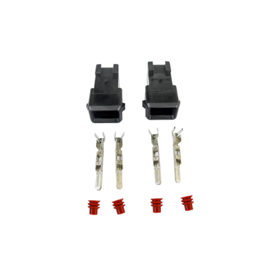 Fuel Injector Connector Wiring Plug Terminal for Bosch EV1 Male LS1 LSx 2pcs