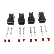 Fuel Injector Connector Wiring Plug Terminal for Bosch EV1 Male LS1 LSx 4pcs