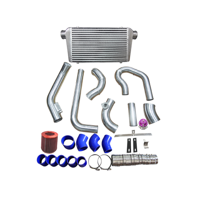 Intercooler + Piping Pipe Tube BOV Kit For 98-05 Lexus GS300 2JZGE NA-T 2JZ