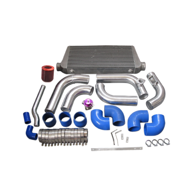 Front Mount Intercooler Piping Pipe Tube Intake Radiator HardPipe Kit For Stock Turbo 2JZGTE 2JZ-GTE 2JZ Swap 240SX S13 S14 
