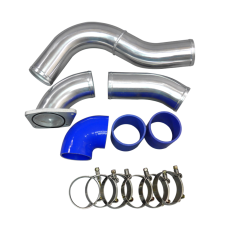 3" Cold Side Piping Pipe Tube Kit For 03-07 Ford Super Duty 6.0L PowerStroke Diesel V8
