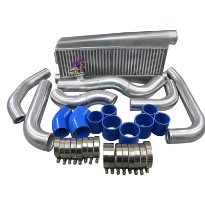 FMIC Front Mount Intercooler Pipe Tube Kit For 79-93 Fox Body Ford Mustang V8 5.0 Twin Turbo T04E