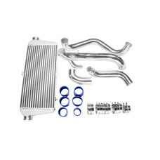 30"x11"x3" Front Mount Intercooler Pipe Tube Kit For 89-99 240SX S14 S15 SR20DET