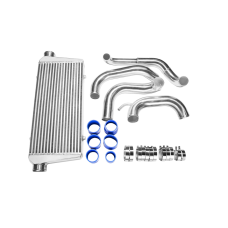 31"x12"x3" Front Mount Intercooler Pipe Tube Kit For S13 SR20DET 240SX 89-99