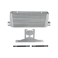 3" Core Intercooler + Mounting Bracket Kit For 2015 + Ford Mustang GT V8 5.0