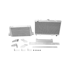 Intercooler Radiator Mounting Bracket Kit For 86-91 RX7 RX-7 FC LS1 2JZ LS RB