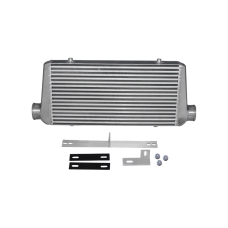 Turbo Intercooler + Bracket For 79-93 Ford Mustang 5.0 Fox Body 4" Core IC