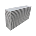 Universal Bar and Plate Aluminum Intercooler Core For 22"x11.5"x4.5" 240SX S13 S14