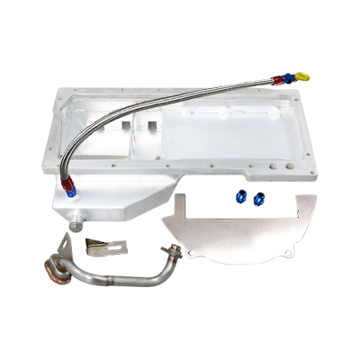 LS1 Oil Pan + Dipstick Front Sump + Tanny Cover For 240SX S13 S14