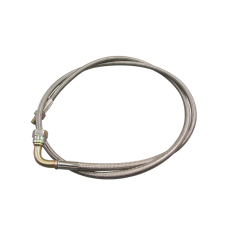 51" AN4 4AN AN 4 NTP 1/8 Braided Oil Feed Line Stainless Steel