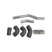 Radiator Hard Pipe Kit For BMW E36 with 2JZ-GTE VVTI Swap, Stock Twin Turbo Radiator Hard Pipe Kit For BMW E36 with 2JZ-GTE VVTI Swap, Stock Twin Turbo