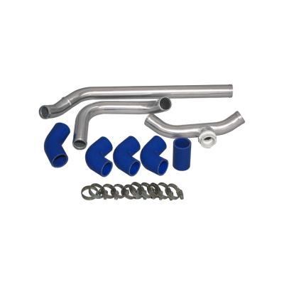 1.5" Aluminum Radiator Hard Pipe Kit For LS1 Subaru BRZ Scion FRS Swap LSx