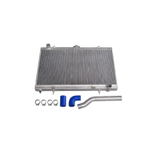 Radiator + Water Pipe Kit for 89-99 Nissan 240SX S13 S14 S15 1JZ-GTE 2JZ-GTE Swap