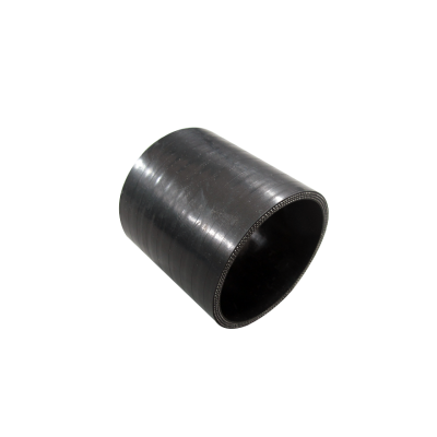 Black Silicon Hose Coupler 2" Straight 3" Long for Intercooler Pipe
