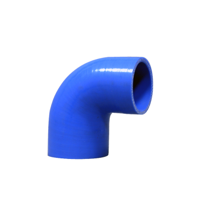 Universal 2"-1.875" 90 Deg  Blue Silicon Elbow Hose Reducer Coupler For Intercooler Pipe