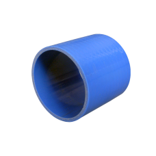 Universal 3" Blue 50mm Long Silicon Hose Coupler Straight