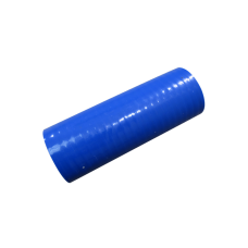 3.5" Straight Blue Silicon Hose Coupler for Intercooler Pipe 6" Long