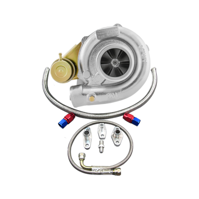 Dual Ball Bearing T61 Turbo Charger w/ Oil Fitting For 86-92 Supra MK3 7MGTE Dual Ball Bearing T61 Turbo Charger w/ Oil Fitting For 86-92 Supra MK3 7MGTE